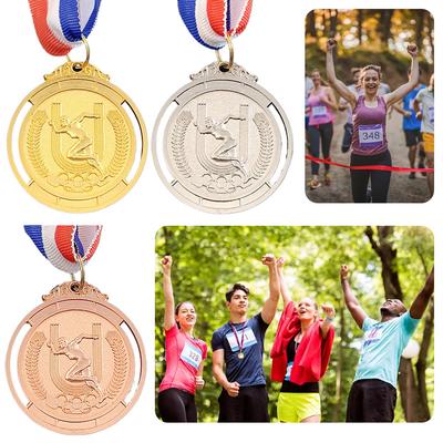 2 In Medal Kids Golden Winner Awards Medal Souvenir Gift Gold Silver Bronze Award Medal Gold Winner Medal for Competitions Party