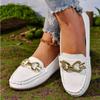 fashion New Women's Shoes Slip on Casual Comfortable Non-slip Solid Color Shoes Outdoors Wear Resistant Ladies Shoes Luxury Loafers