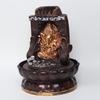 Lord Ganesha Tabletop Water Fountain with LED Lights | Polyresin Indoor & Outdoor Decorative Showpiece