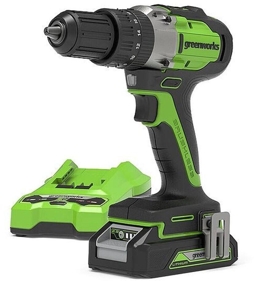 Дрель-шуруповёрт Greenworks GD24DD35
