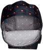 Рюкзак с богатым узором HAP0112 399 Heart Navy [Hapitas], можно брать с собой в ручную кладь,