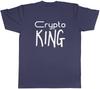 Crypto King Unisexs Unisex TShirt Tee