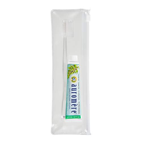Auromere Toothpaste Fresh Mint Travel Set 20g