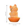 Orange Cat Car Interior Accessories Decoration Car Decor Cartoon Car Ornament  Auto Dashboard