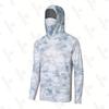 Mens Quick-Dry Fishing Hoodie With UPF 50 UV Protection Dust-Resistant Face Cover Lightweight Breathable Outdoor Sportswear