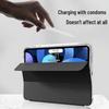iPad Air102 Acrylic P1345 Curved Protective Case with Pen Holder