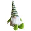 Christmas Decoration Dwarfs Ornament Knitted Striped Hat Gnomes Swedish Tomtes Plush Dolls Figurine Home Table Decors