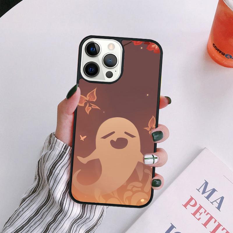 Cartoon Hu Tao Genshin Impact Phone Case For iPhone 17 Air 14 13 12 16Pro Max 15 11 Plus Max Cover Shell coque