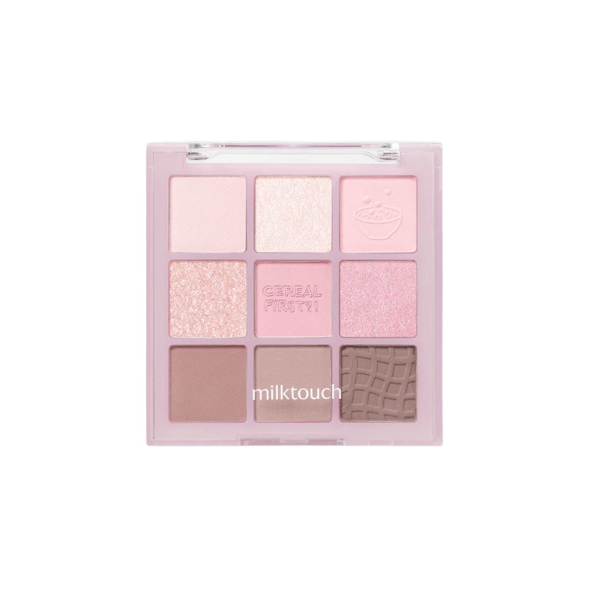 Milk Touch Tone On Shadow Palette 02 One More Pink Spoon Eye Makeup 7.8g