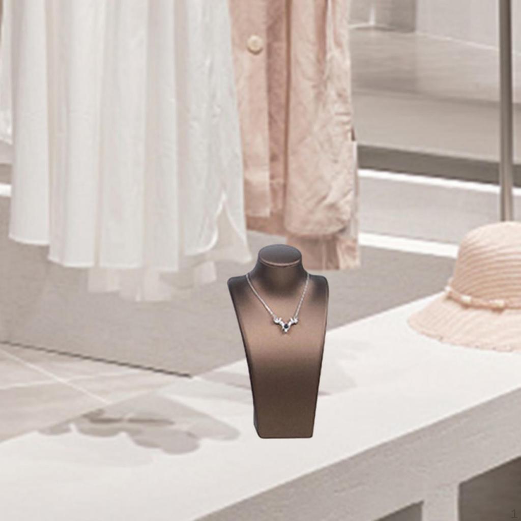 Necklace Bust Display Stand Jewelry Holder Selling Shop Use Photo Prop Decorative