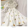 Sweet Fresh Fruit Printed Small A-line Skirt Dress