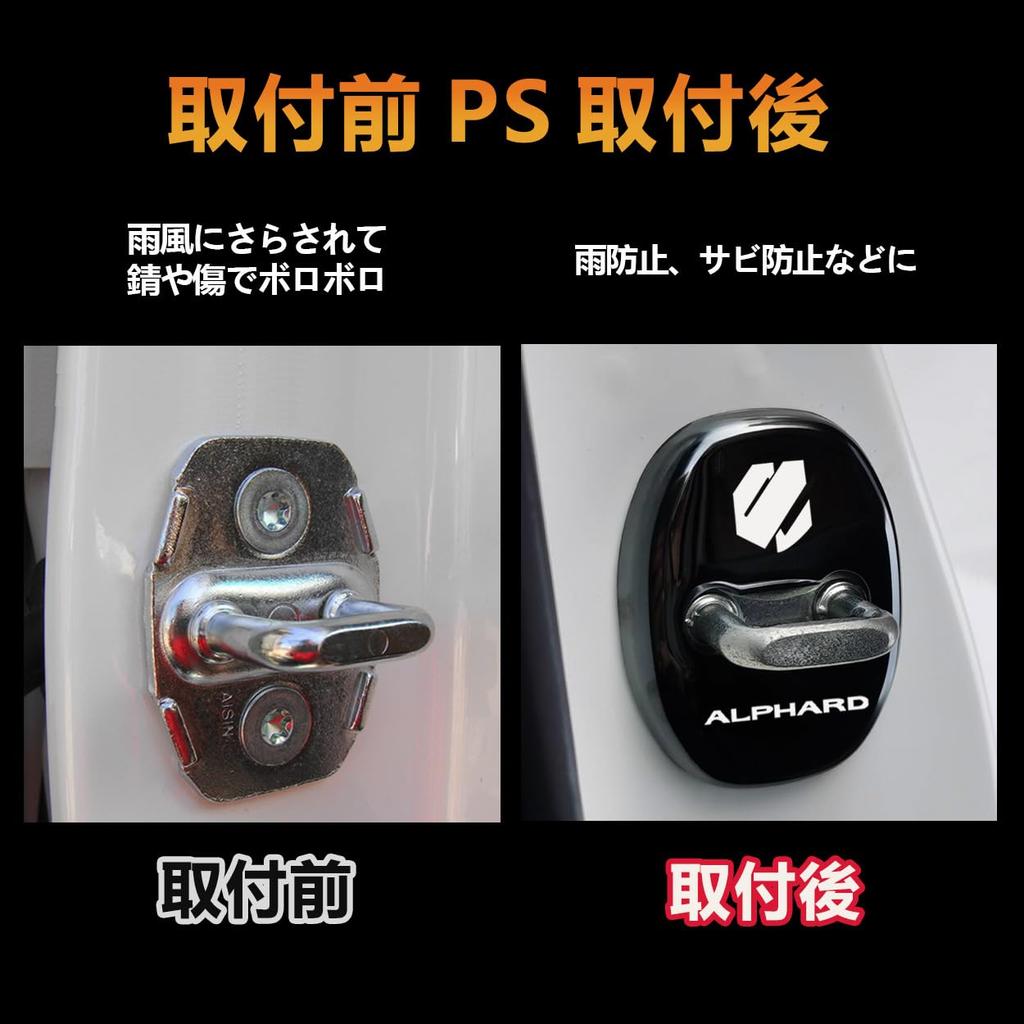 Haoshilianfa Fits Toyota New Alphard AGH40W AGH45W 40 Series (June 2023 and Up) Door