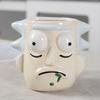 Rick and Morty 3D Cartoon Ceramic Coffee Mug for Kids