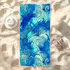 1Pc, Blue Rhapsody Beach Towel, Super Absorbent Lightweight Beach Towel - Sand-Free Quick-Dry Towel, Soft Microfiber