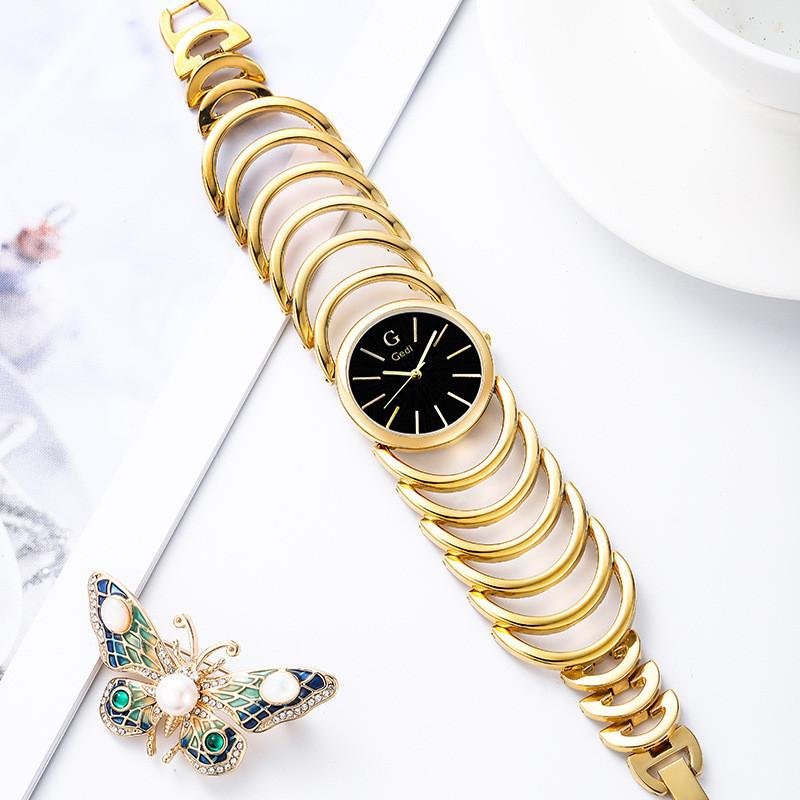Gedi Bohemia Fashion Waterproof Quartz Watch For Women With Decorative Dial