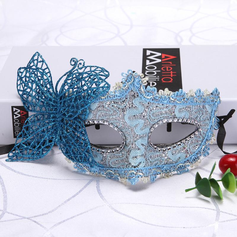 Luxus Venezianische Maskerade Maske Damen Mädchen Sexy Fuchsauge Maske Schmetterling Maske Für Kostümparty Weihnachten Halloween Party Pailletten Maske