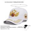 Dames Dubbelkoppige Adelaar Borduurwerk Baseballpetten Lente Herfst Buiten Gebruik Verstelbaar Casual Petten Zonbescherming Pet Sportpet Voor Mannen En