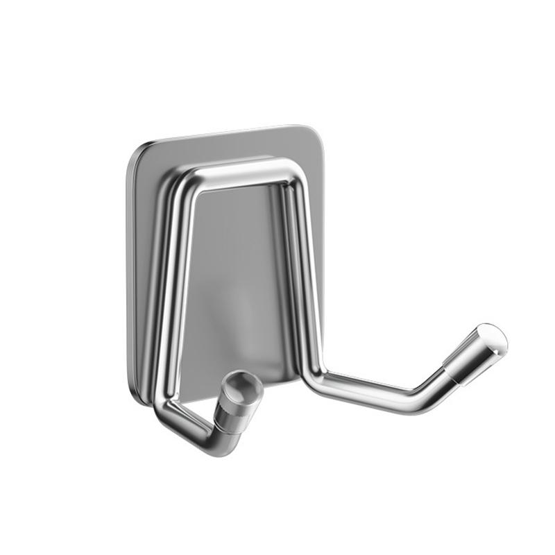 1/3/5/10pcs Kitchen Sponges Holder Stainless Steel Sink Sponges Drain Drying Rack Self Adhesive Storage Holder Wall Hooks Kitchen Organizer