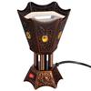 Exquisite Arabic Style Tower Incense Burner Classical Metal Electric Incense Burner For Home Hotel Ornament Decoration US Plug