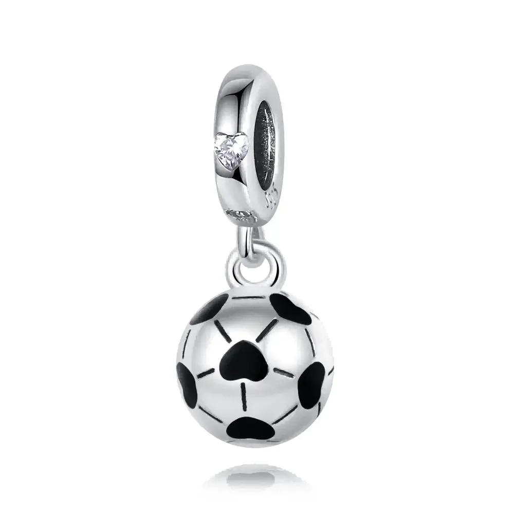 Charms Plataoriginales Jerseys Soccer Beads For Charms Copper Bracelet Beads Jewellery Making Women'S Gift
