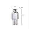 Crystal Man Statue Transparent Figure Sculpture Glass Handicraft Ornaments Cartoon Character Figures Home Decor Accessories