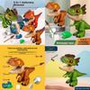 Dinosaur Stationery Set With Movable Joints For Kids Educational Gift