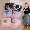 Nezha Girls Shoes 2025 Spring and Autumn New Children's Mesh Sports Shoes Soft Sole Girls Running Dad Shoes Breathable