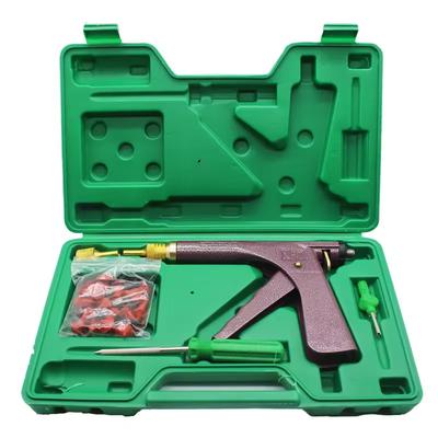 Kit de réparation professionnel pour pneus Tubeless Kit de bouchons pour crevaison de pneu de voiture Outil pistolet de réparation de pneu à vide Fixation rapide 3s Stop Fuite