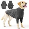 Soft and Comfortable Dog Pajamas with Stripes Dog Recovery Suit Dog Jumpsuit  Dogs Clothes