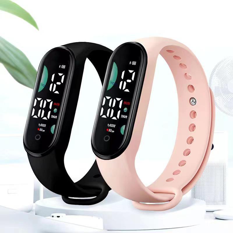 M9 Waterproof LED Sports Bracelet Watch for Kids and Students - Fashionable, Simple Design