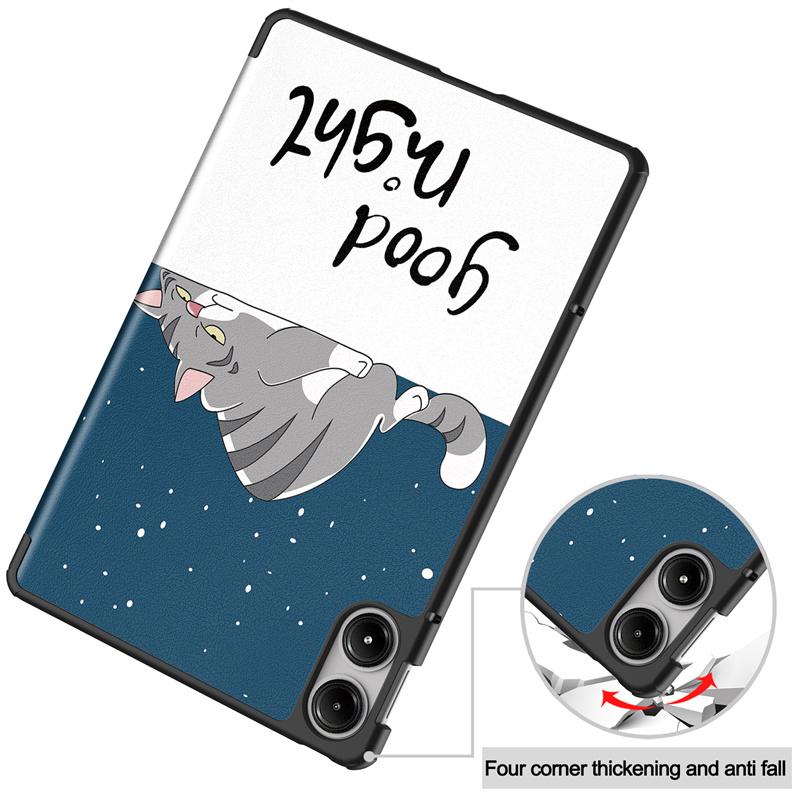 Per Xiaomi Redmi Pad Pro 12.1 Custodia 2024 Pelle PU Supporto Tri-Fold Copertura Magnetica per Xiaomi Redmi Pad Pro 12 1 Custodia Tablet
