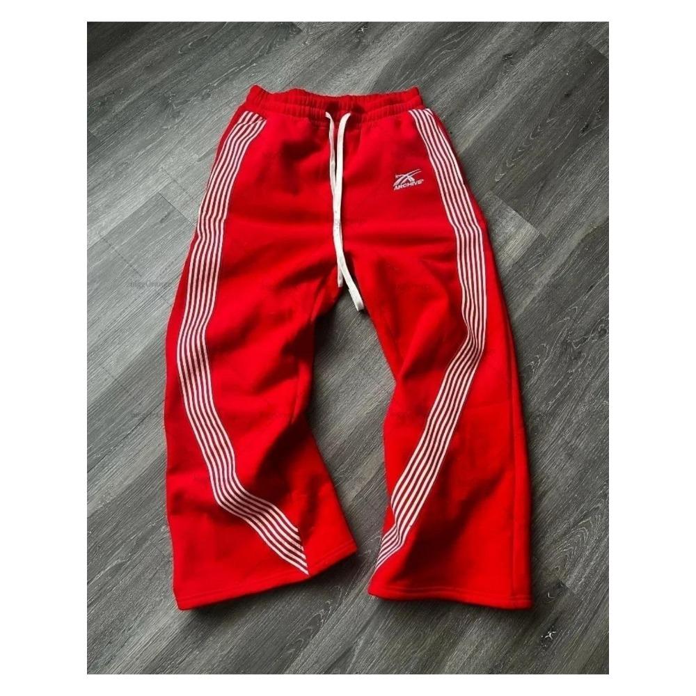 ZYLLO Barevné Street Hip-Hop Tepláky Y2K Harajuku Retro Kalhoty se širokými nohavicemi Americká Oversized Móda Volné a Všestranné Neformální