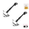 EDP1253-1 2 Pieces Rear Left AND Right Door Catch Hinge Brake Stop Check Strap Limiter for Renault Kadjar Nissan Qashqai MK2 J11 824304EA0A
