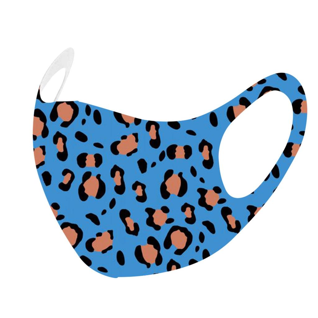 1 Stück Bedruckte Eis-Seidenmaske für Erwachsene zum Schutz vor Staub und Dunst