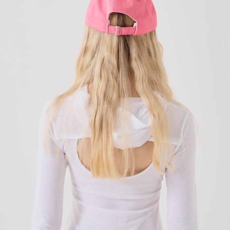Wednesday Wednesday Signature Ballcap_pink