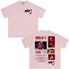 Rapper Milo J Album Tour 2026 Merch T Shirts Casual Cotton Unisexs Women Clothing Fashion Hip Hop Oversized Tshirt Streetwear