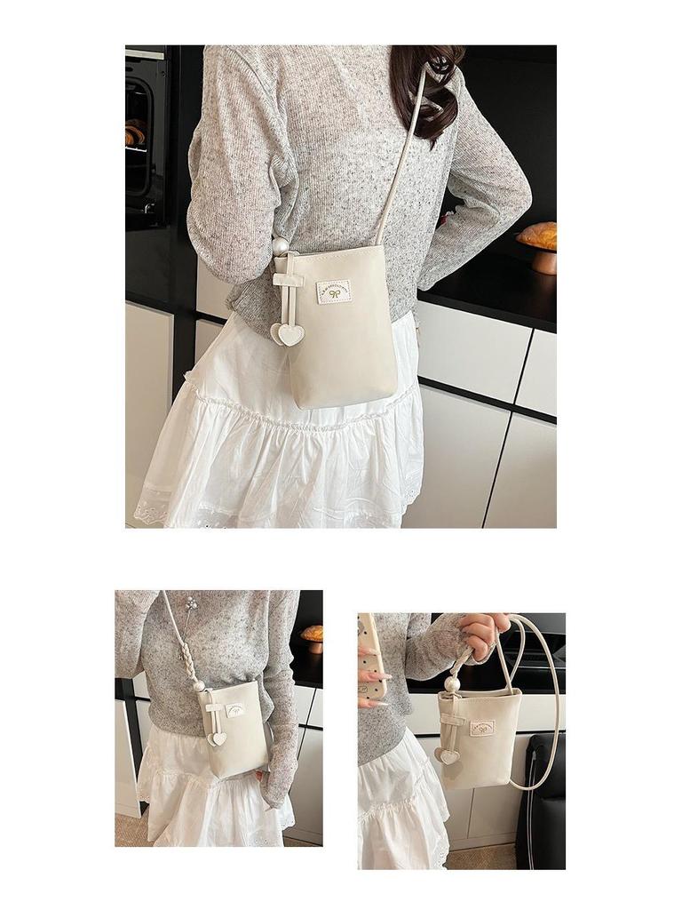 2025 Minimalist Korean Crossbody Phone Bag - Lightweight, Versatile, Small Square Design