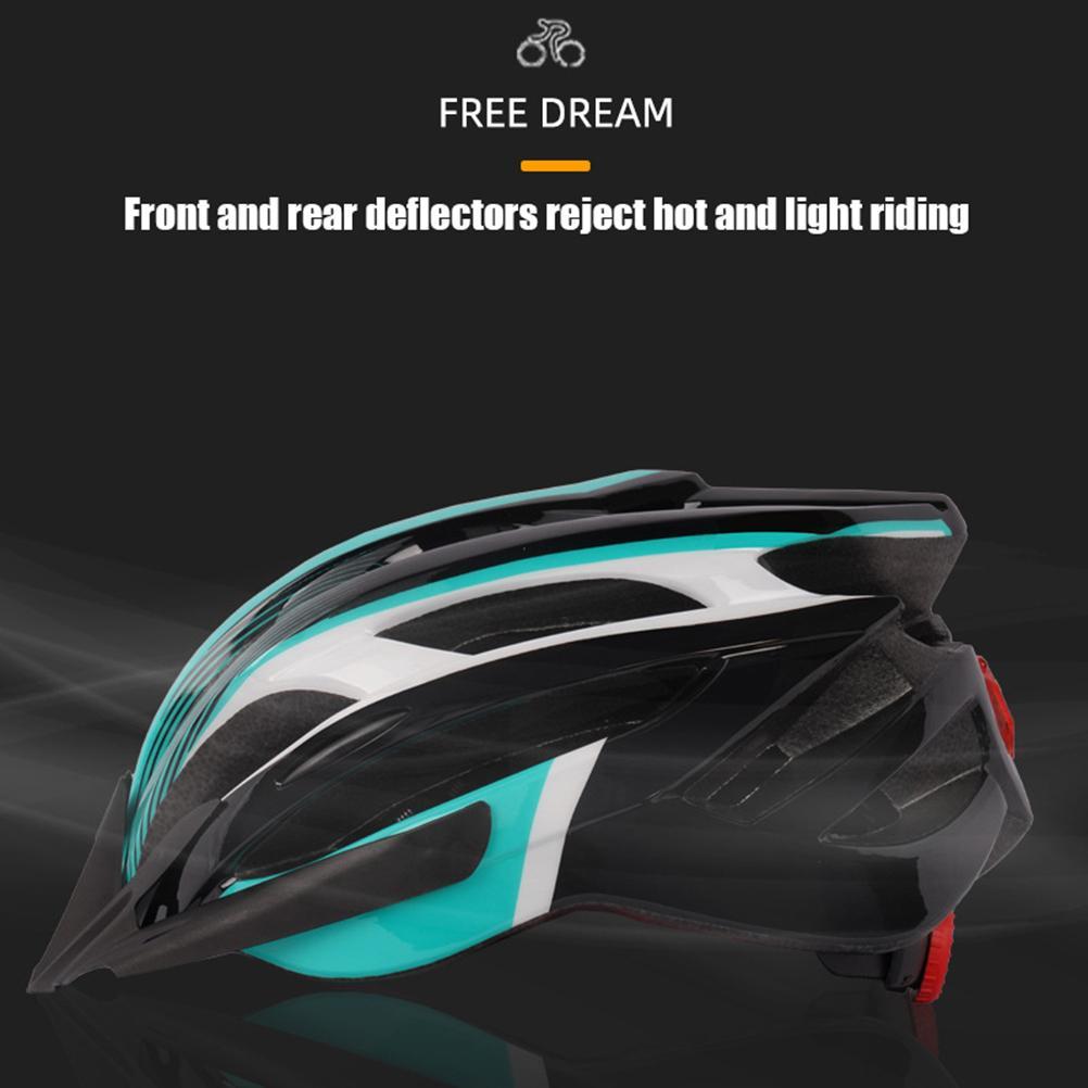 Bike Helmet Cycling Helmet with Led Rear Light Mountain Road Bike Helmet for Men Women