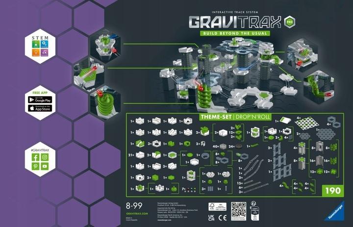 Gravitrax Pro Tematyczny Zestaw Startowy Tor Kulkowy Ravensburger 190 Elem.