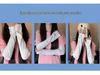 Women's Sun Protection Arm Sleeves - Thin Ice Silk, Anti-UV, Ideal for Cycling and Driving, 2025 New Style