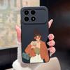 For Xiaomi Poco F8 Pro Ultra Cases Pretty Sweet Girls Liquid Silicone Full Protective Bumper Cover For Poco F8Pro F8Ultra Fundas