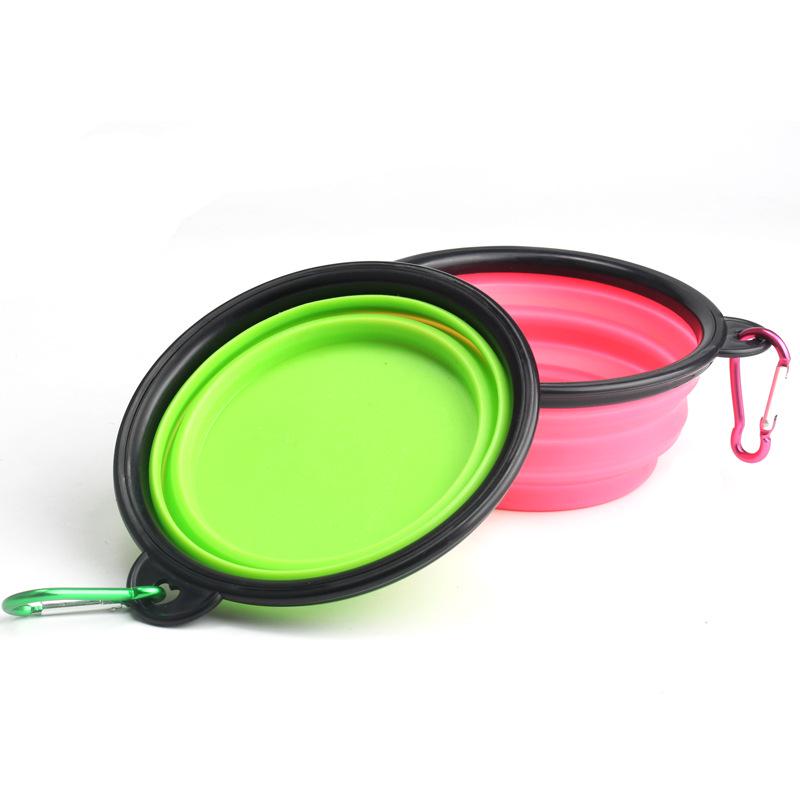 Folding Pet Silicone Bowl