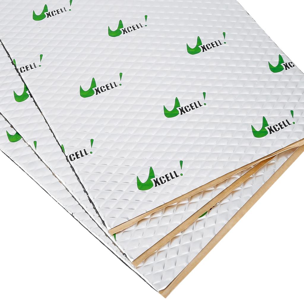 uxcell Vibration Damping Soundproofing Sound Absorbing Soundproofing Car Insulation 2mm 40cm X Pack of Universal Fit for and Floor Sheet, Sheet,