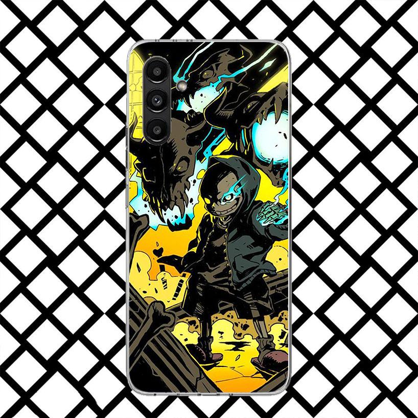 U-Undertale Sans Doggo Phone Case for Samsung Galaxy A17 A37 A57 A16 A26 A36 A56 A15 A25 A35 A55 A14 A24 A34 A54 A13 A23 A33 A53