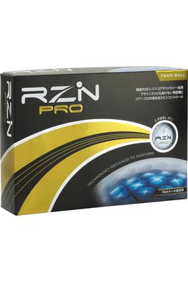 RZN Golf Golf Ball 4 Piece 1 Dozen Day Present Resin Golf Japanese Officially Distributed Product White PRO-BOX (12 Pieces) Father's