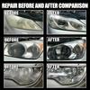 Car Headlight Repair Paste - Polishing Agent for Yellowing, Oxidation And Haze of The Lens | Improve Visibility in Bad Weather |