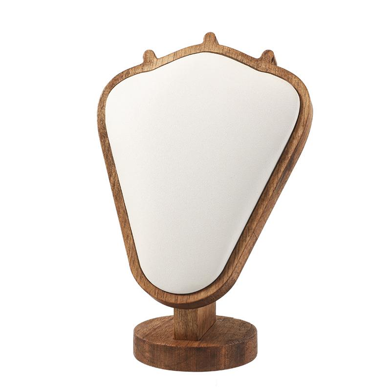 Wood Jewelry Display Rack Pendant Necklace Bracelet Earrings Ring Storage Stand Holder Counter Jewellery Showcase