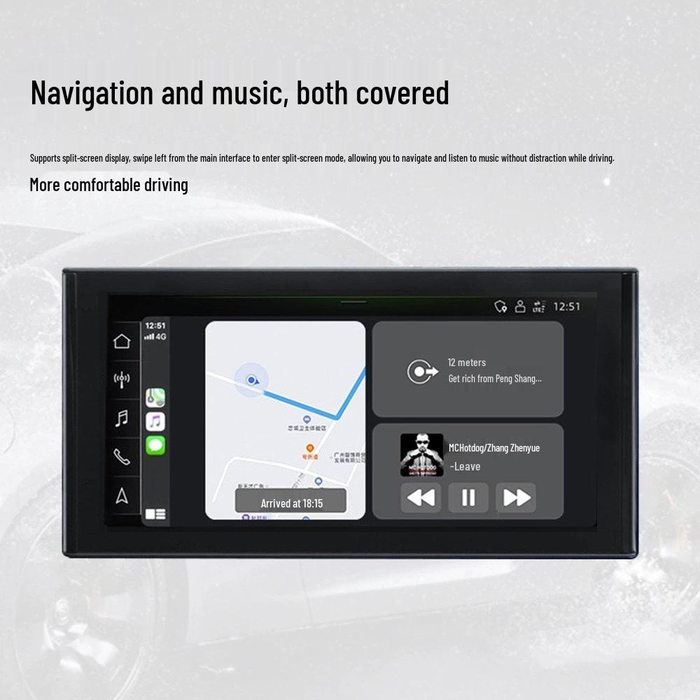 Compatible with 2023 Honda Civic, Type R, Accord, CR-V: Wireless CarPlay Box.