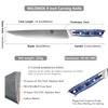 WILDMOK 9 Inch Damascus VG10 High Carbon Stainless Steel Meat Fruit Cutting Kitchen Slicing Knife with Resin Handle