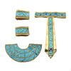 Egyptian Costume Accessories Set for Women - Elegant Wristband And Belt